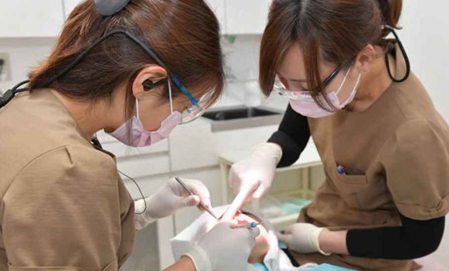 尊敬できる先輩がサポート